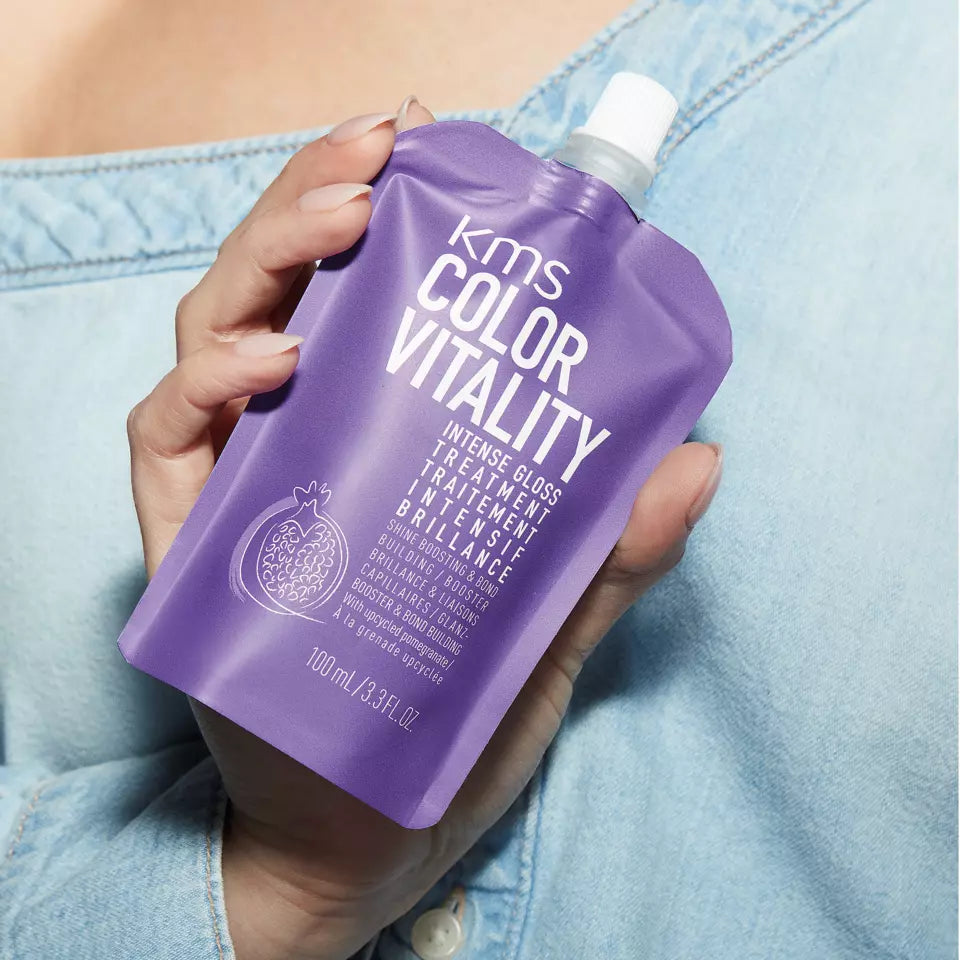 KMS, COLORVITALITY Intense Gloss Treatment 500 ml - Hårkur - JK-Shop