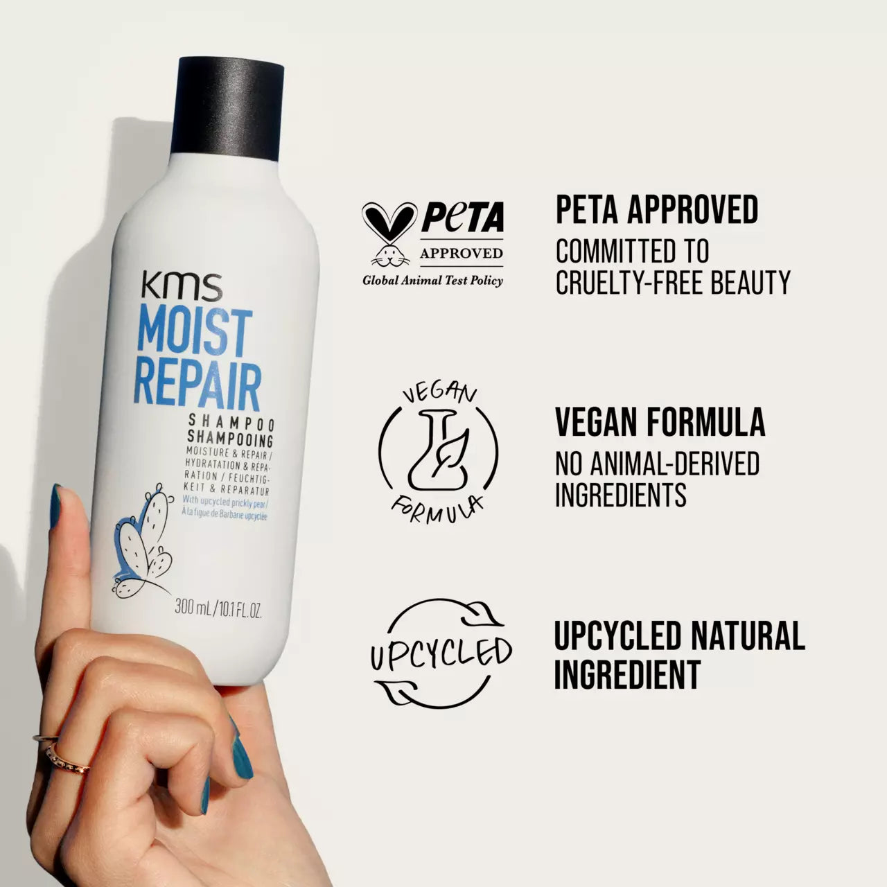 KMS, MoistRepair Shampoo 75 ml - Sjampo - JK-Shop