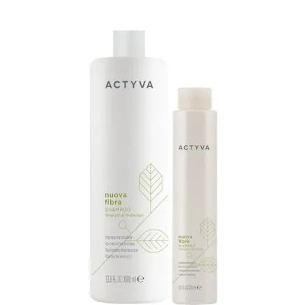 Actyva Nuova Fibra, Shampoo - Styrkende for Tykkere, Mer Motstandsdyktig Hår