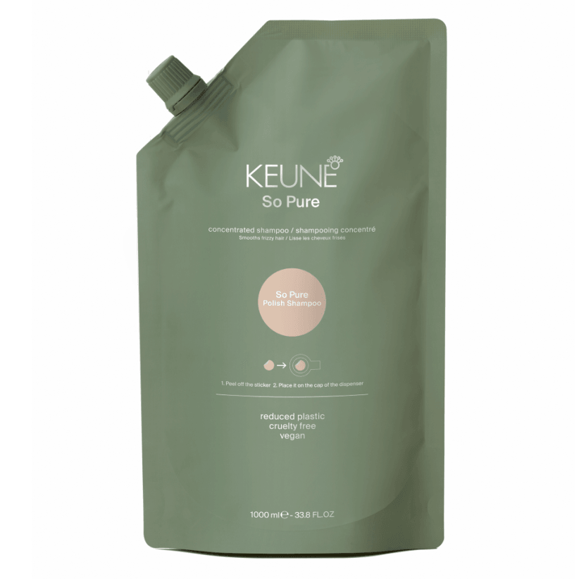 Keune So Pure, Polish Shampoo Refill 1L-Keune-J&K Shop