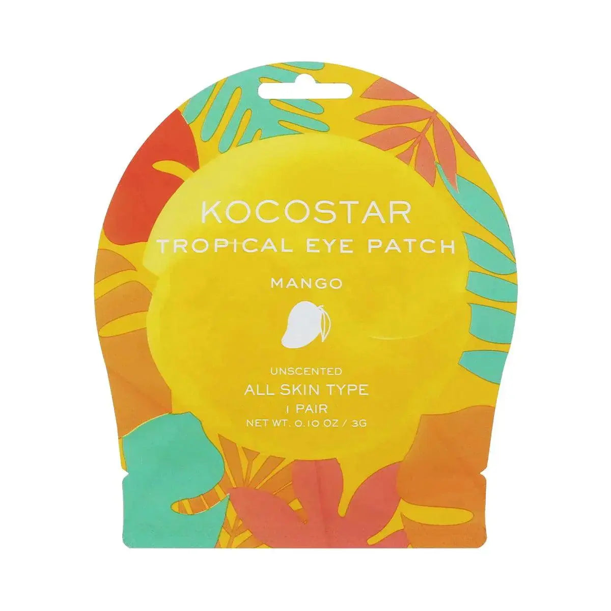 Kocostar Tropical Eye Patch Mango-Øyemaske-JKSHOP