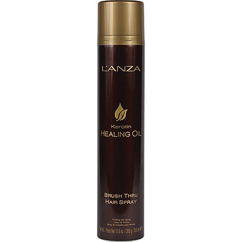 L'ANZA Keratin Healing Oil Brush Thru Hair Spray-Lanza-Hårspray-JKSHOP