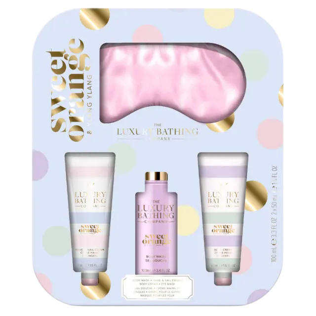 LBC Nourishing Delights Kit Sweet Orange & Ylang Ylang - Såpe - og lotionsett - JK-Shop