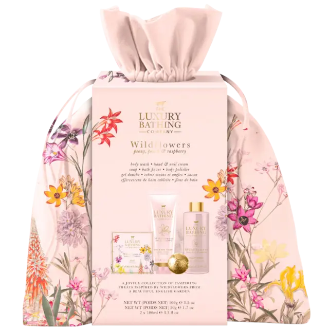 LBC Weekend Essentials Kit Peony, Peach & Raspberry - Såpe - og lotionsett - JK-Shop