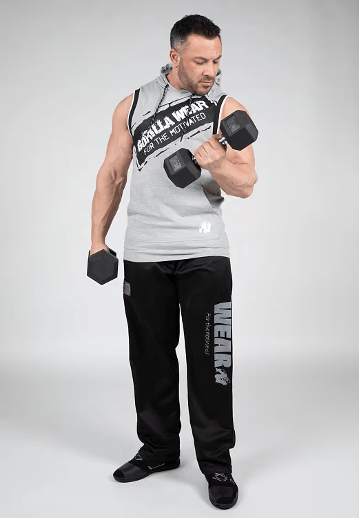 Gorilla Wear Loretto Hooded Tank Top (Gray Melange)