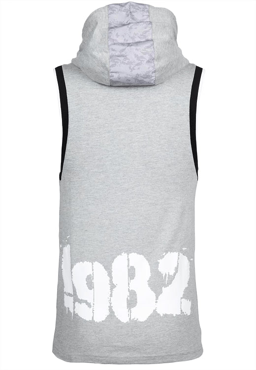 Gorilla Wear Loretto Hooded Tank Top (Gray Melange)