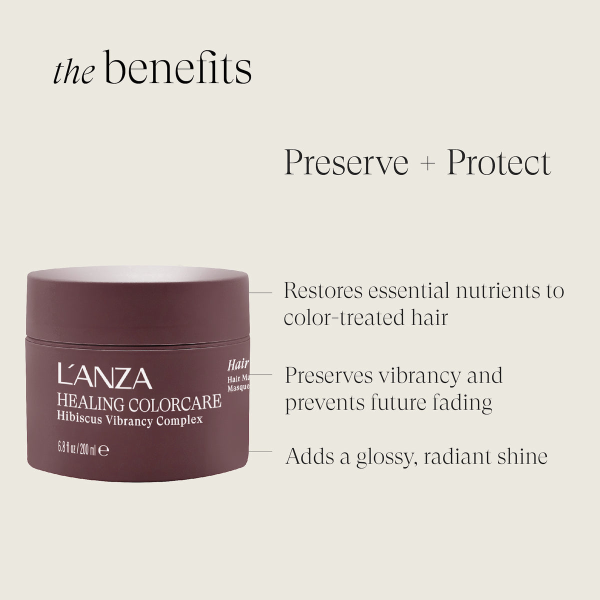 Lanza Healing ColorCare - Hårpleie - JK-Shop