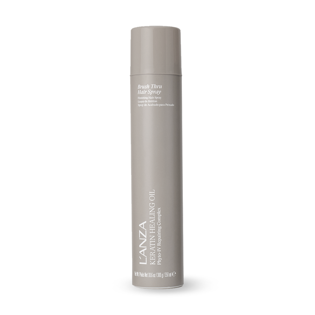 Lanza Keratin Healing Oil Brush Thru Hair Spray 350 ml - Hårspray - JK-Shop