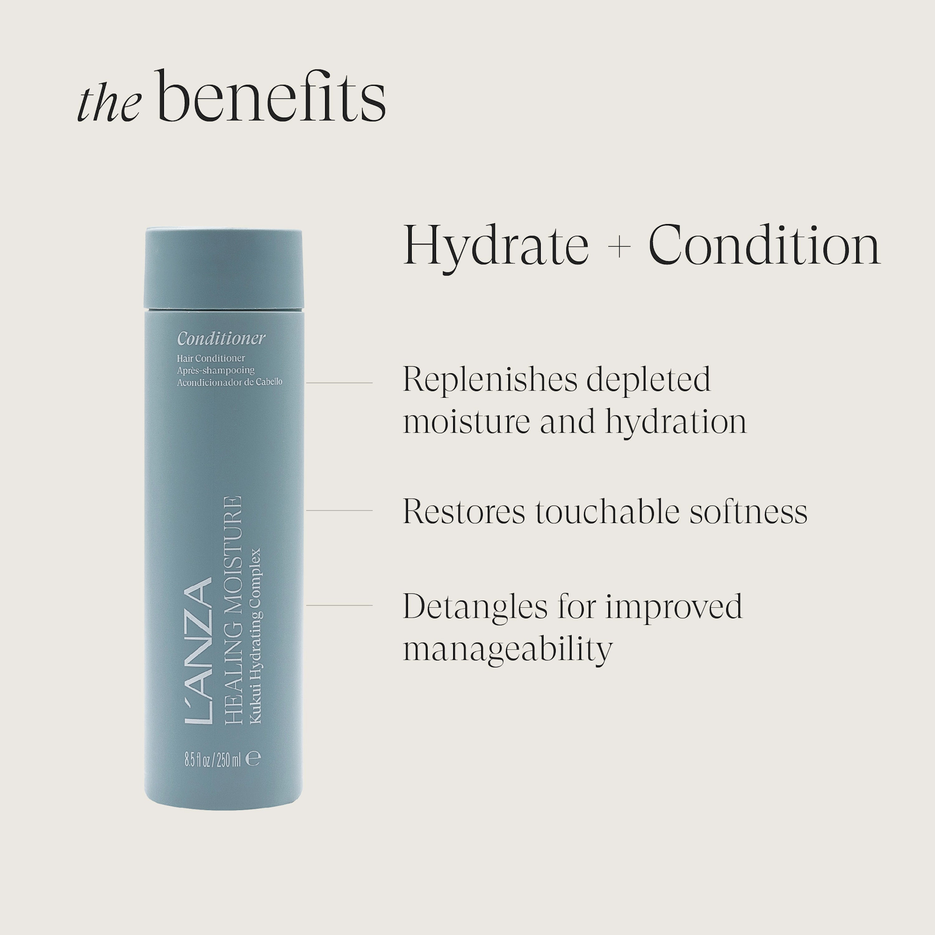 Lanza Kukui Nut Conditioner - Balsam - JK-Shop