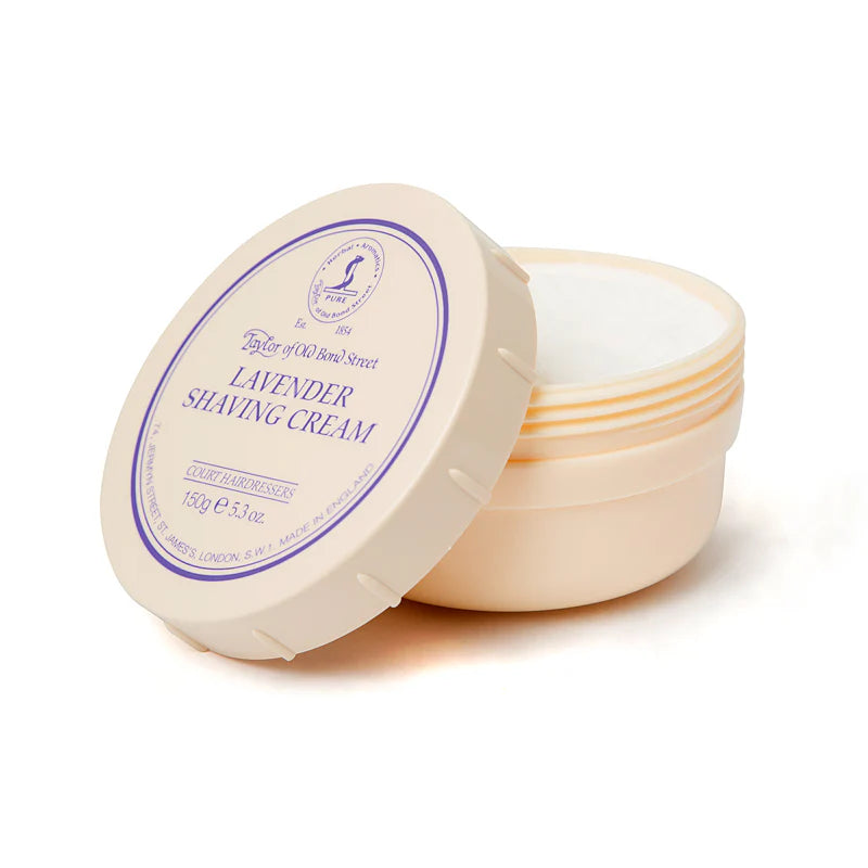 Lavender Shaving Cream Bowl 150 g - Barberkrem - JK-Shop