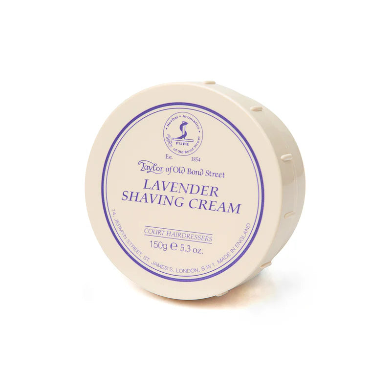 Lavender Shaving Cream Bowl 150 g - Barberkrem - JK-Shop
