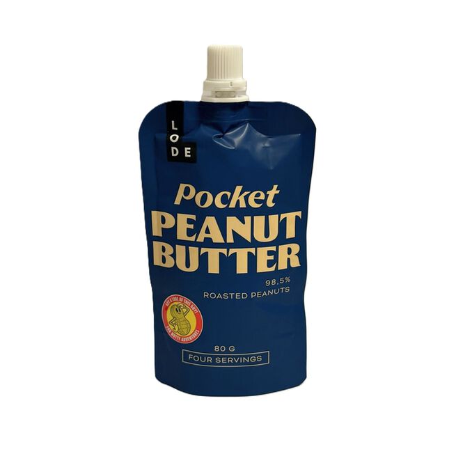 Lode Pocket Peanut Butter 80 g - Peanøttsmør - JK-Shop