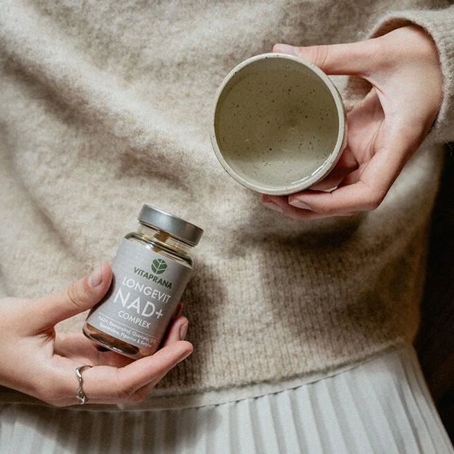 Longevit NAD Complex 30 kapslar - Mikronæringsstoffer - JK-Shop