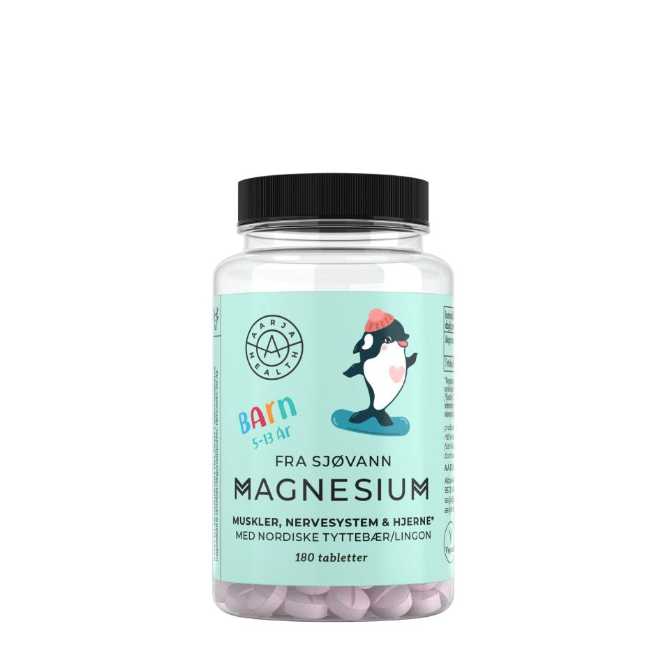 MAGNESIUM & TYTTEBÆR FOR BARN - Vitaminer og kosttilskudd - JK-Shop