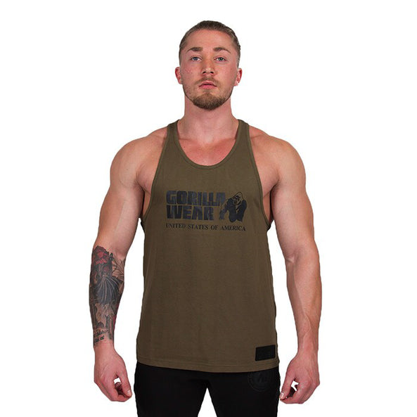 Madera Tank Top, Army Green, 3XL - GW - Treningstrøyer - JK-Shop