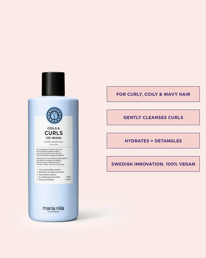Maria Nila Coils & Curls Co-Wash Shampoo 100ml - Sjampo - JK-Shop - bilde 6