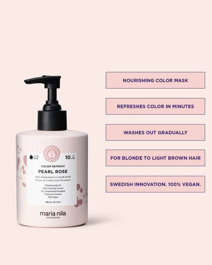 Maria Nila Color Refresh Pearl Rose 300 ml - Hårkur - JK-Shop