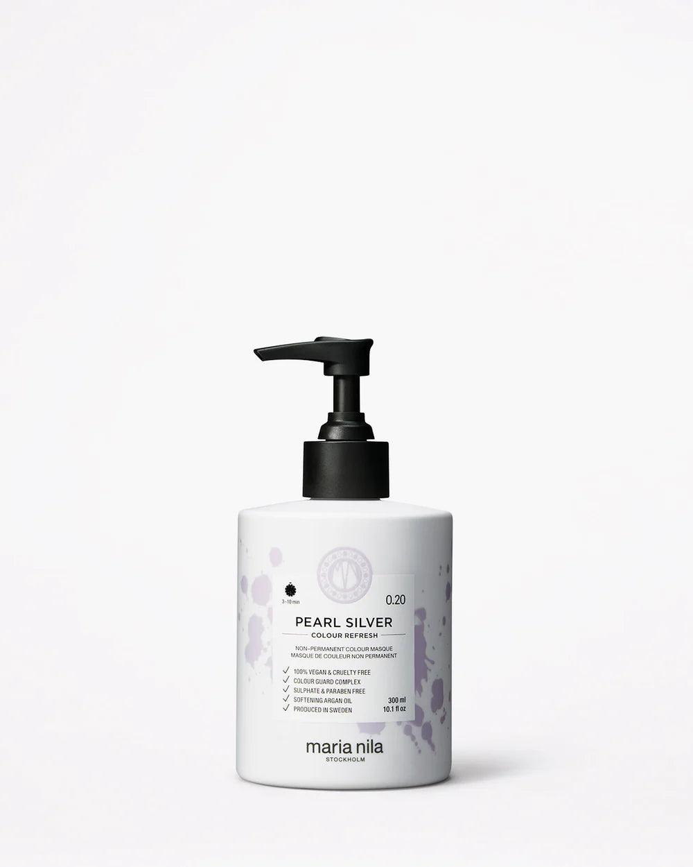 Maria Nila Colour Refresh Pearl Silver 300ml - Hårkur - JK-Shop