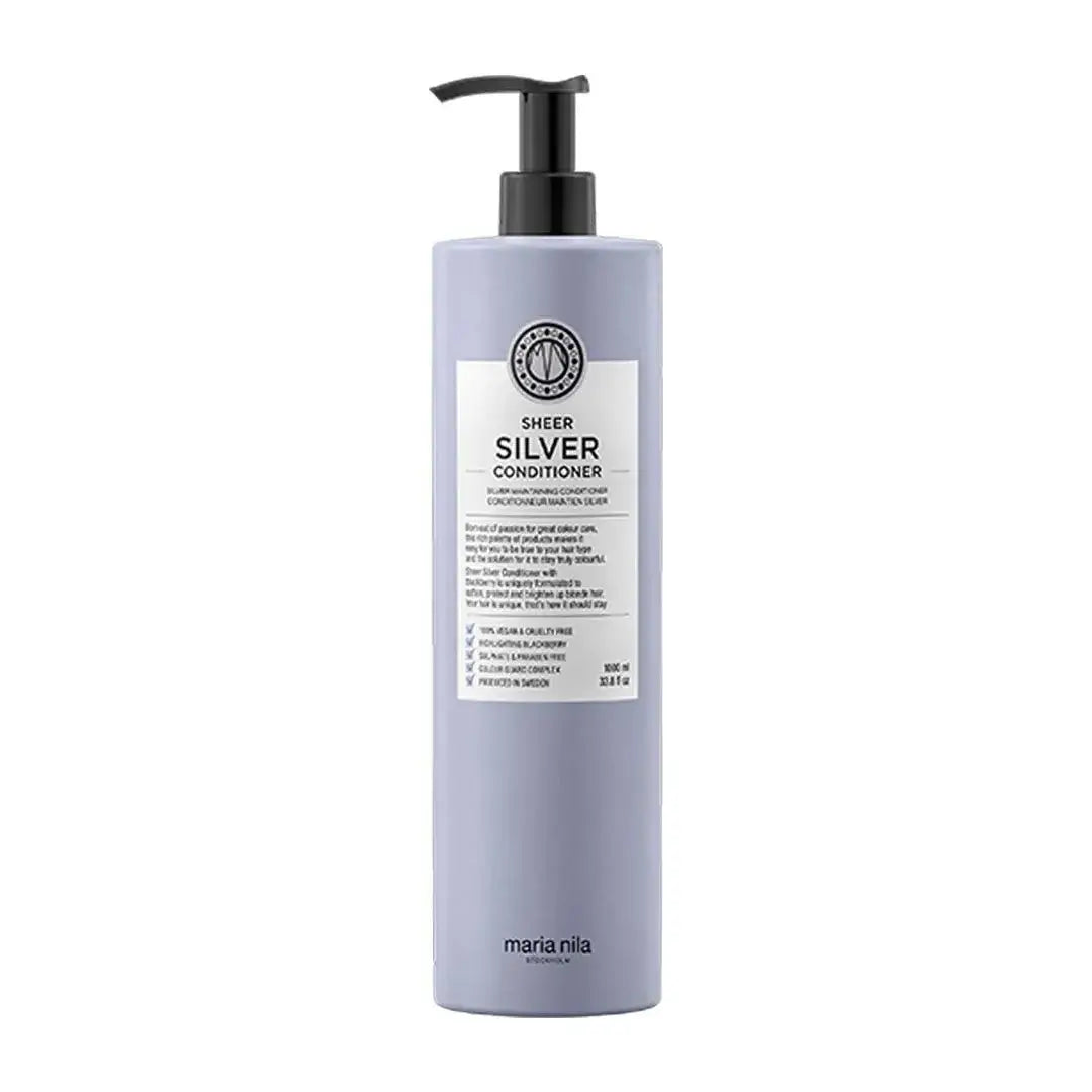 Maria Nila Sheer Silver Conditioner 1000ml - Sjampo & balsam - JK-Shop