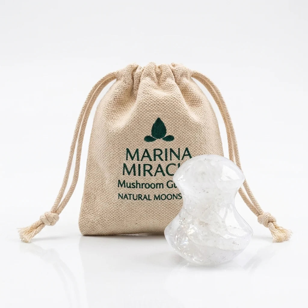 Marina Miracle Gua Sha Moonstone, Sopp(usikker på tagger) - Tilbehør - JK-Shop