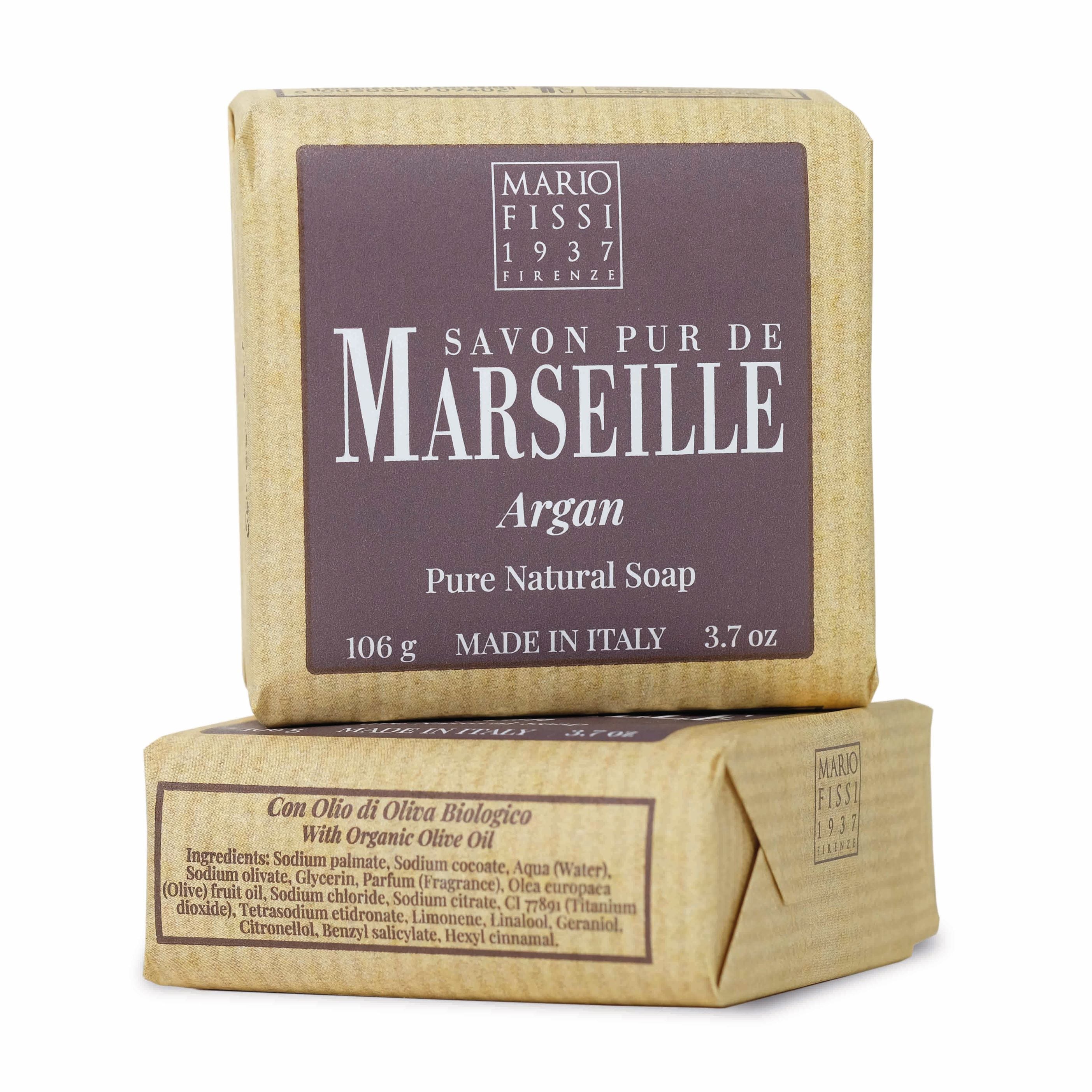 Mario Fissi Marseille Såpestykke 106g - 4 dufter - Såpe - JK-Shop