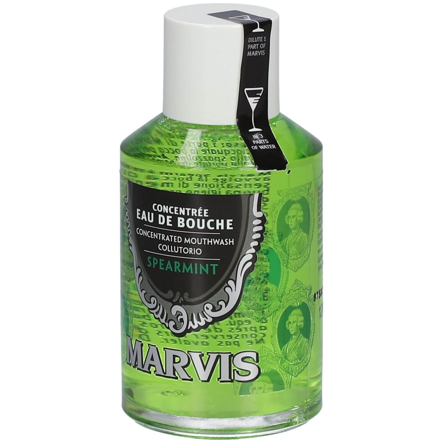 Marvis Munnskyll, Spearmint, 120 ml - Tannpleie - JK-Shop