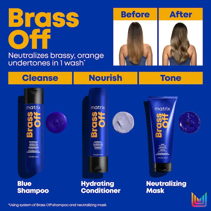 Matrix TR Color Obsessed Brass Off Shampoo-Matrix-J&K Shop