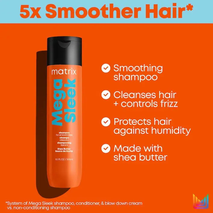 Matrix TR Mega Sleek Shampoo-Matrix-Sjampo-JKSHOP