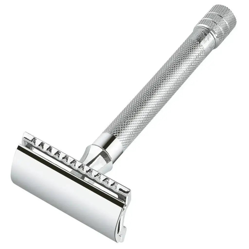 Merkur Barberhøvel 23C Blank krom - Barberhøvel - JK-Shop