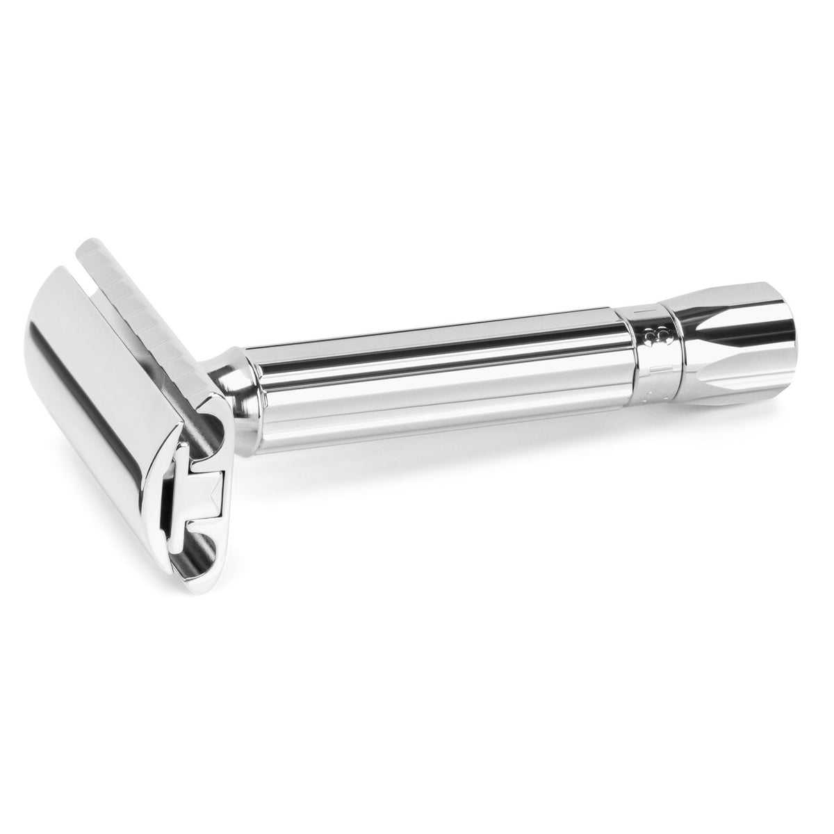 Merkur Barberhøvel 500C Progress Kort håndtak Kromknott - Barberhøvel - JK-Shop