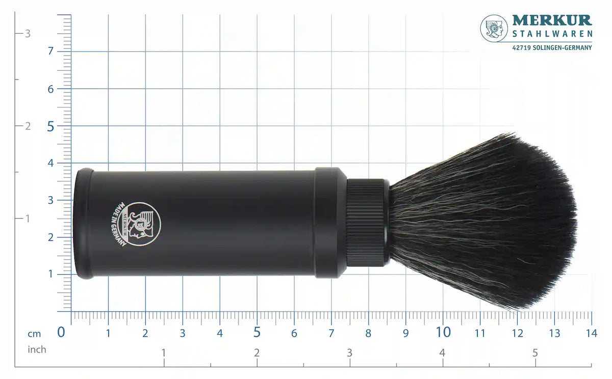 Merkur Barberkost 1300 Reise Svart - Barberkost - JK-Shop