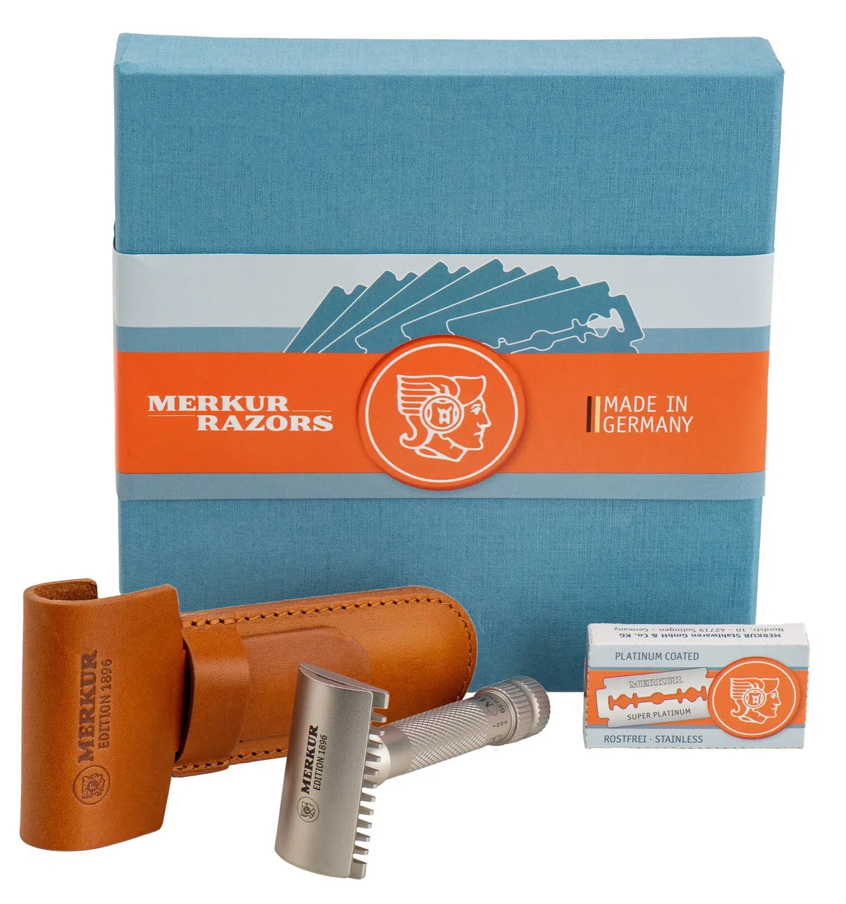 Merkur De Razor 11 Inox Edition 1896 - Barberhøvel - JK-Shop