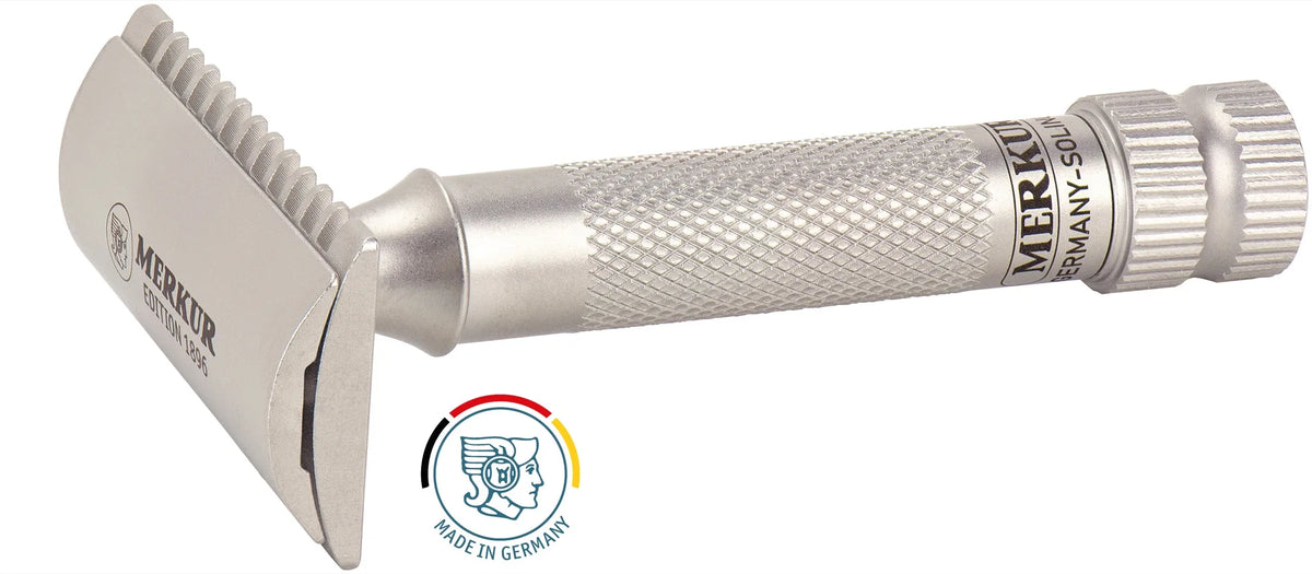 Merkur De Razor 11 Inox Edition 1896 - Barberhøvel - JK-Shop