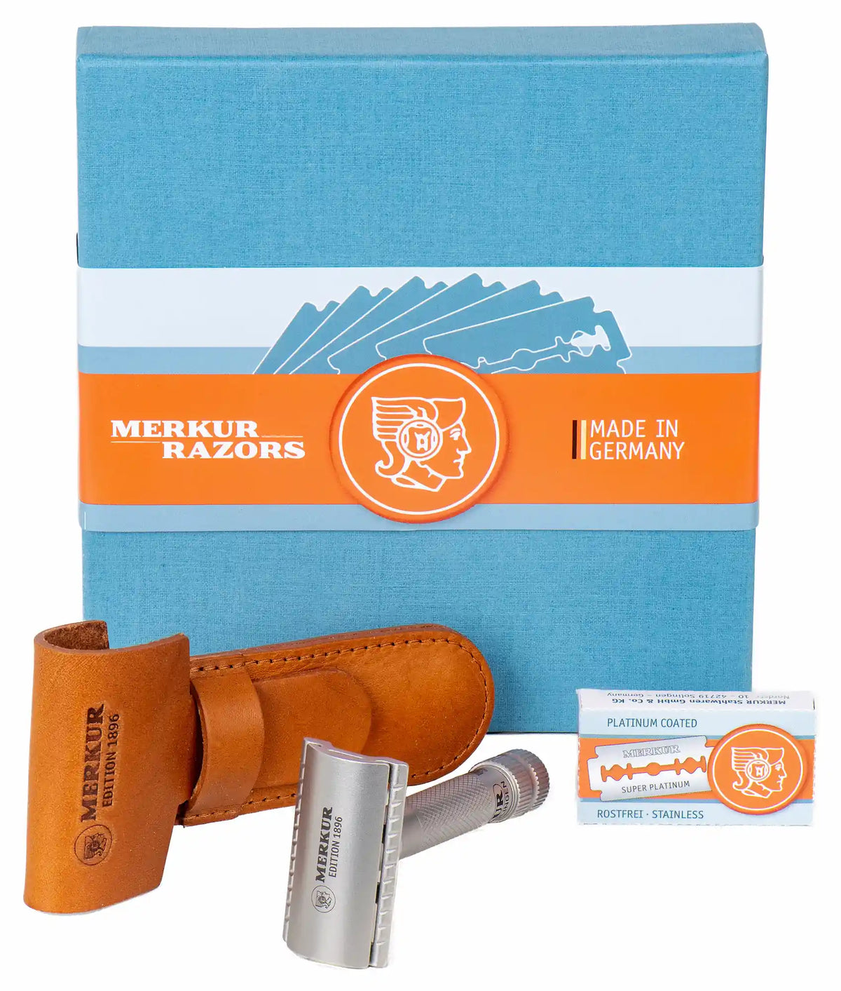 Merkur De Razor 34 Inox Special Edition 1896 - Barberhøvel - JK-Shop