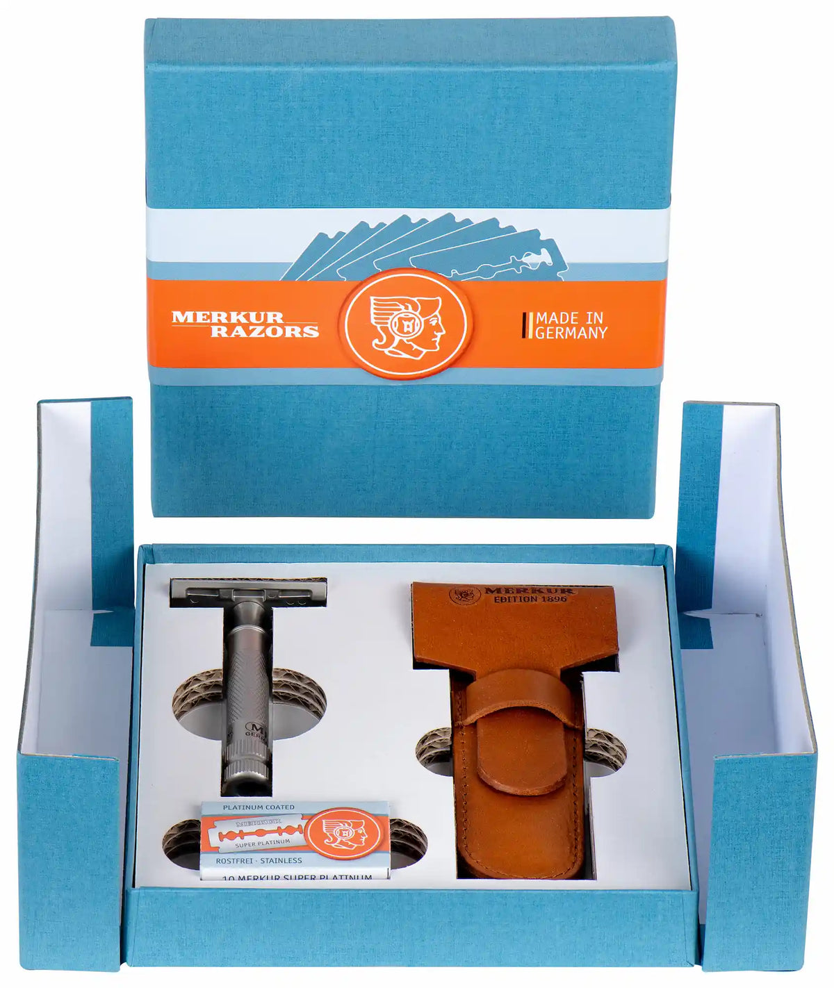 Merkur De Razor 34 Inox Special Edition 1896 - Barberhøvel - JK-Shop