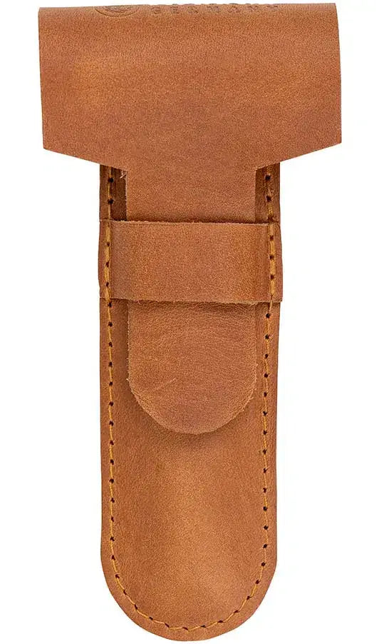 Merkur, Leather Case (Brown) - Barbertilbehør - JK-Shop