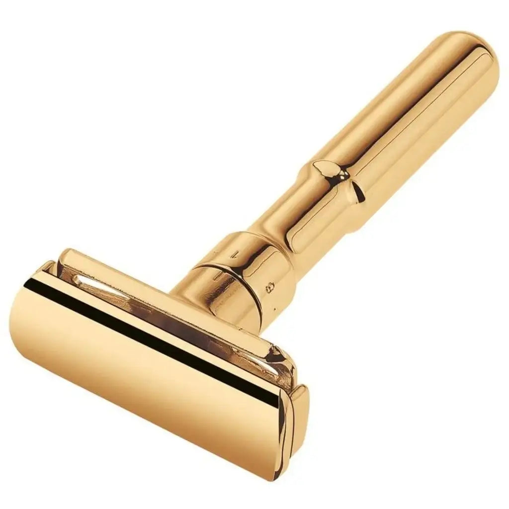 Merkur, Safety Razor- Gesloten Kam (Futur Gold) - Barberhøvel - Shaving ...