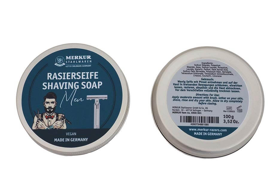 Merkur, Shaving Soap Men - Barbersåpe - JK-Shop