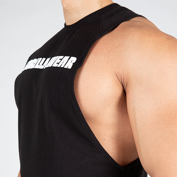 Milo Drop Armhole Tank Top, Black, 4XL - GW - Treningstrøyer - JK-Shop