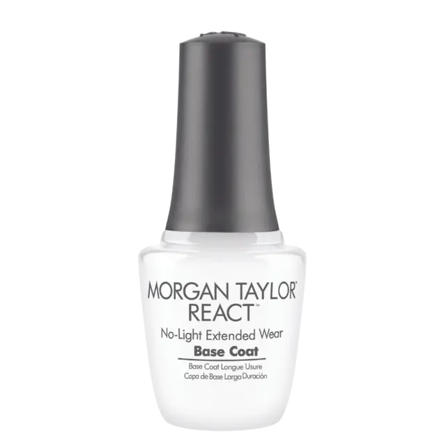 Morgan Taylor REACT Extended Wear Base Coat 15ml - Neglelakk - JK-Shop