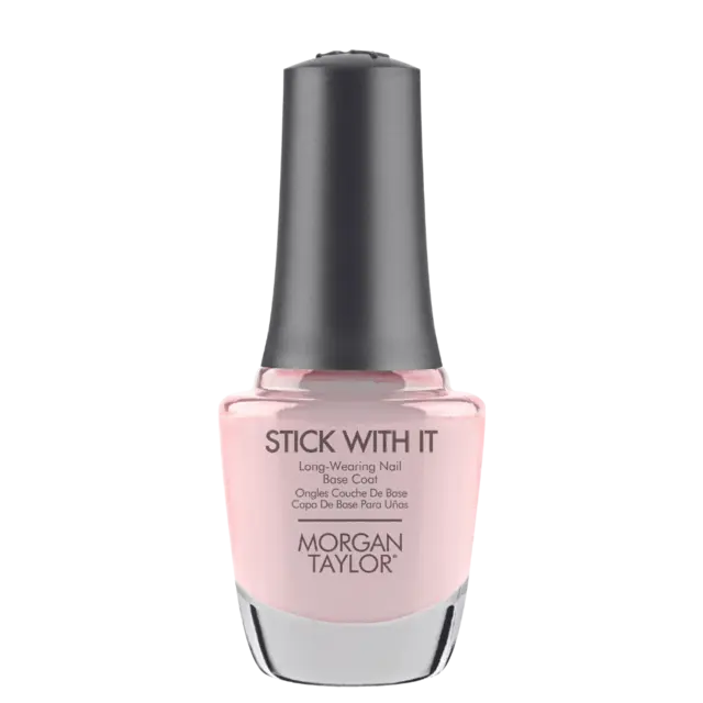 Morgan Taylor STICK WITH IT Long Wearing Base Coat 15ml - Neglelakk - JK-Shop