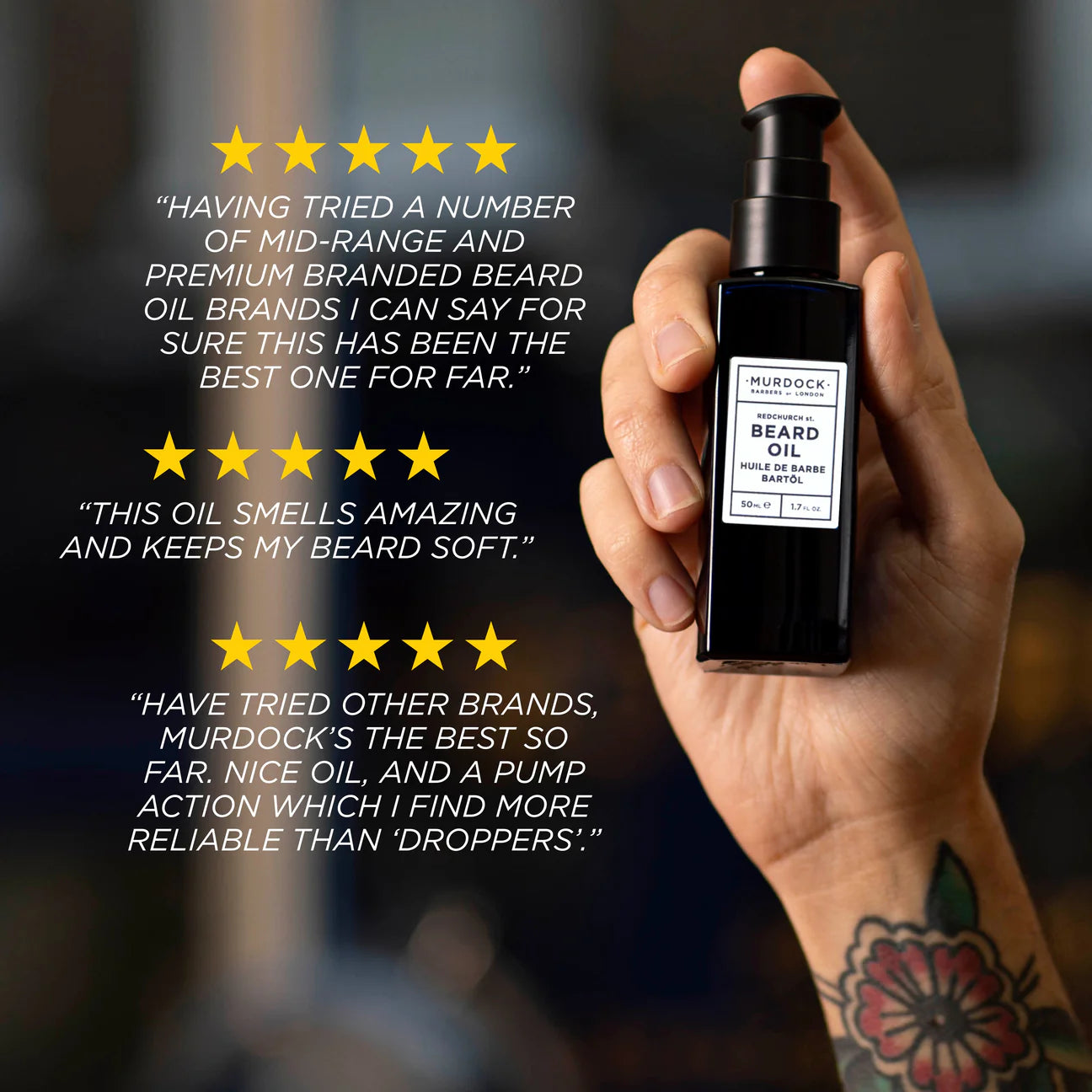 Murdock London Beard Oil - Skjeggolje - JK-Shop