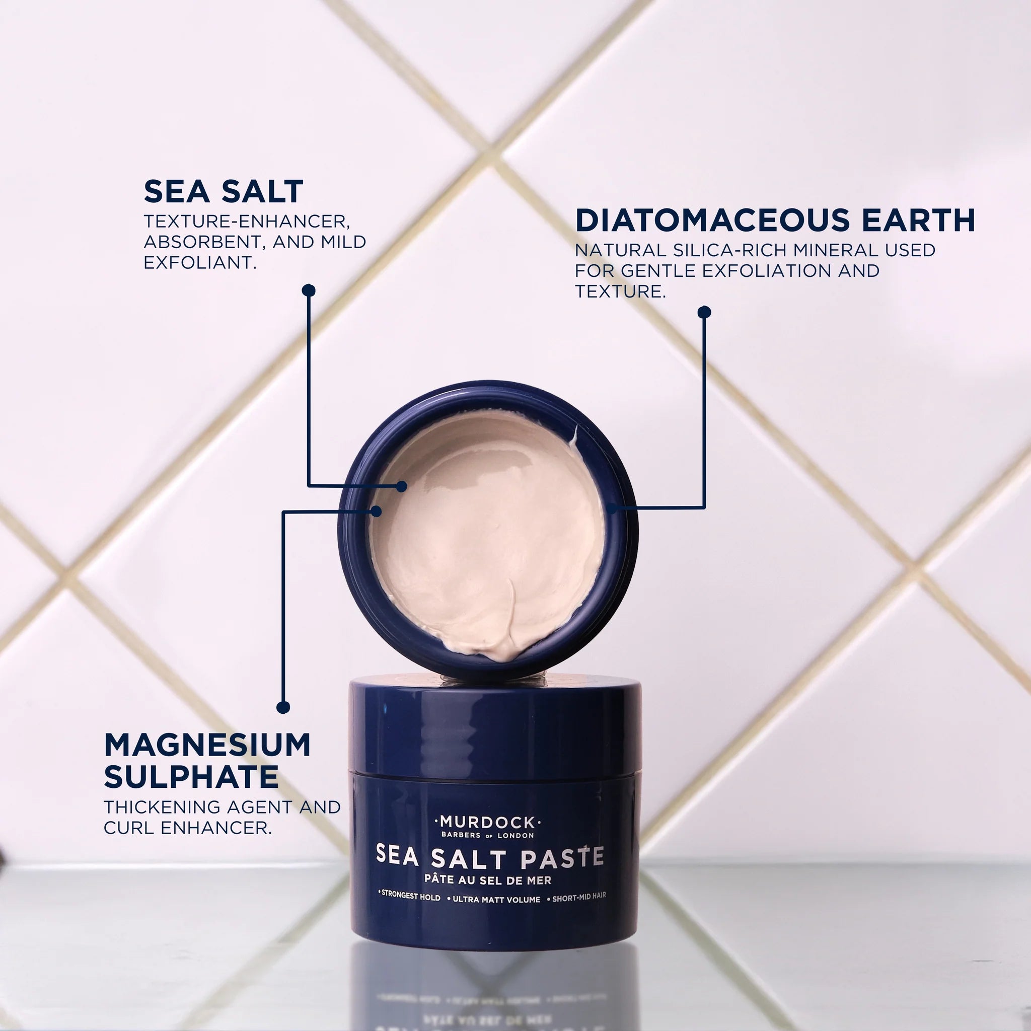 Murdock Sea Salt Paste - Hårkrem - JK-Shop