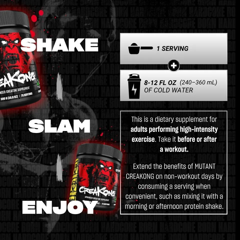 Mutant CreaKong Kreatin 300 g - Kreatin - JK-Shop