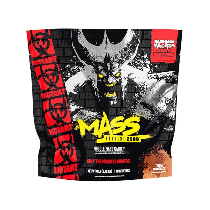 Mutant Mass Extreme 2500, 2,72 kg, Triple Chocolate - Gainer - JK-Shop