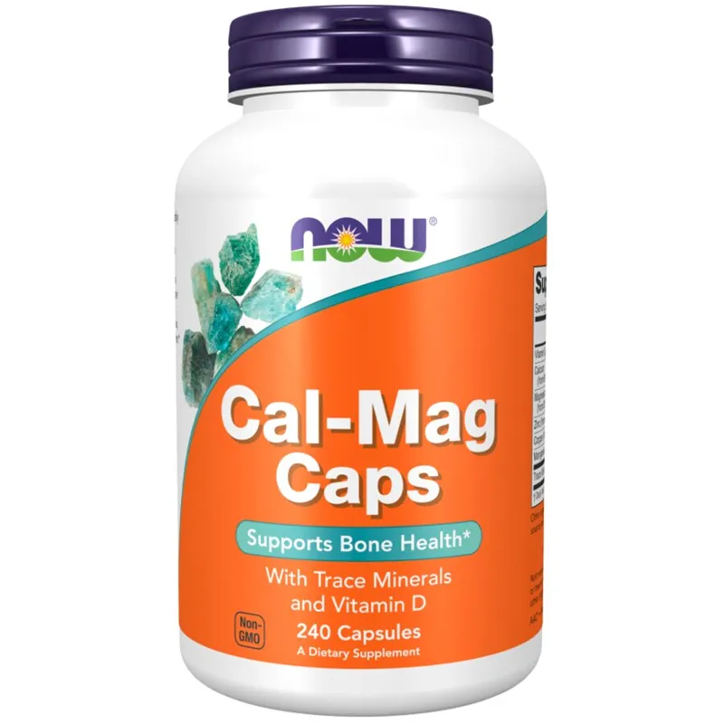 NOW CAL - MAG 240 CAPS - Vitaminer & Mineraler - JK-Shop
