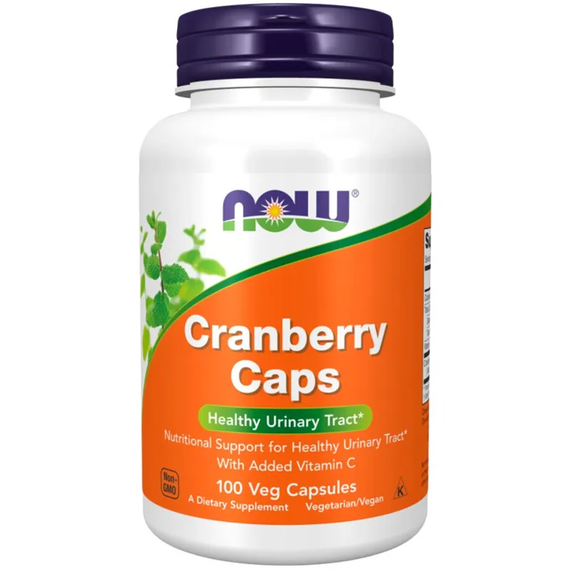NOW CRANBERRY 700 MG 100 VCAPS - Vitaminer & kosttilskudd - JK-Shop