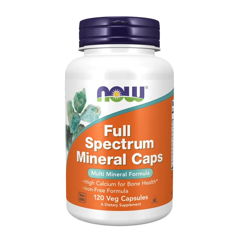 NOW FULL SPECTRUM MINERAL 120 CAPS - Mikronæringsstoffer - JK-Shop
