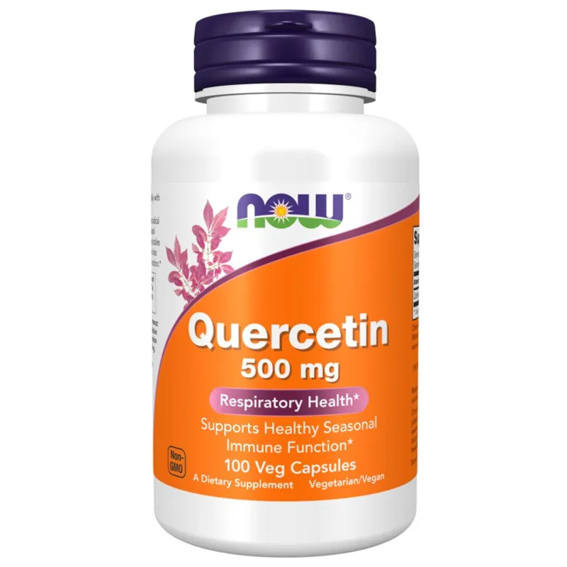 NOW QUERCETIN 500 MG 100 VCAPS - Vitaminer & kosttilskudd - JK-Shop