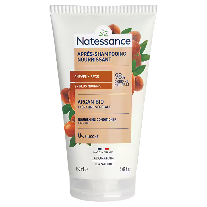 Natessance Nourishing Conditioner - Argan & Plant Keratin, 150 ml - Balsam - JK-Shop